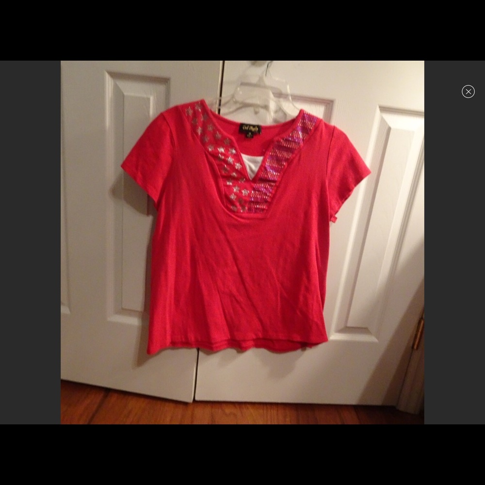 Red Tee !!! Perfect for the Fourth.....🙃 - Picture 1 of 4